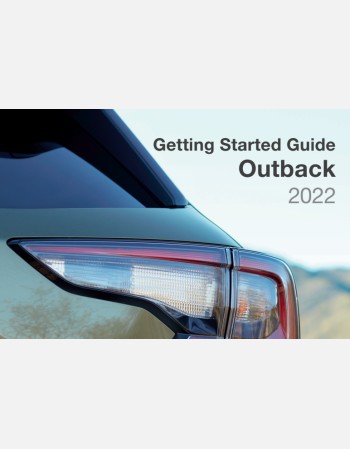 SUBARU OUTBACK 2022 OWNERS MANUAL